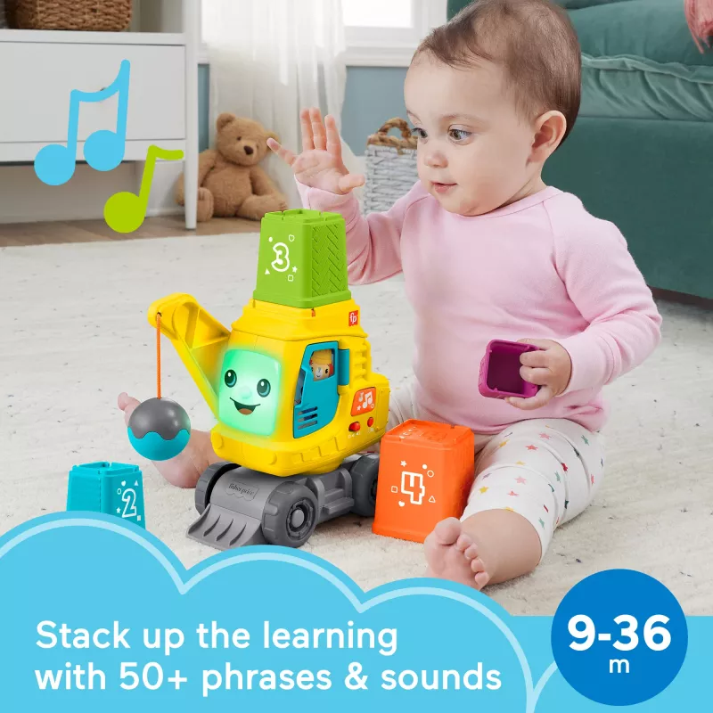 Mattel Count & Stack Kran Geschicklichkeitsspiel