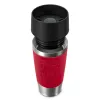 EMSA Travel Mug Classic N2020400 Reisebecher 360 ml Schwarz, Rot, Edelstahl