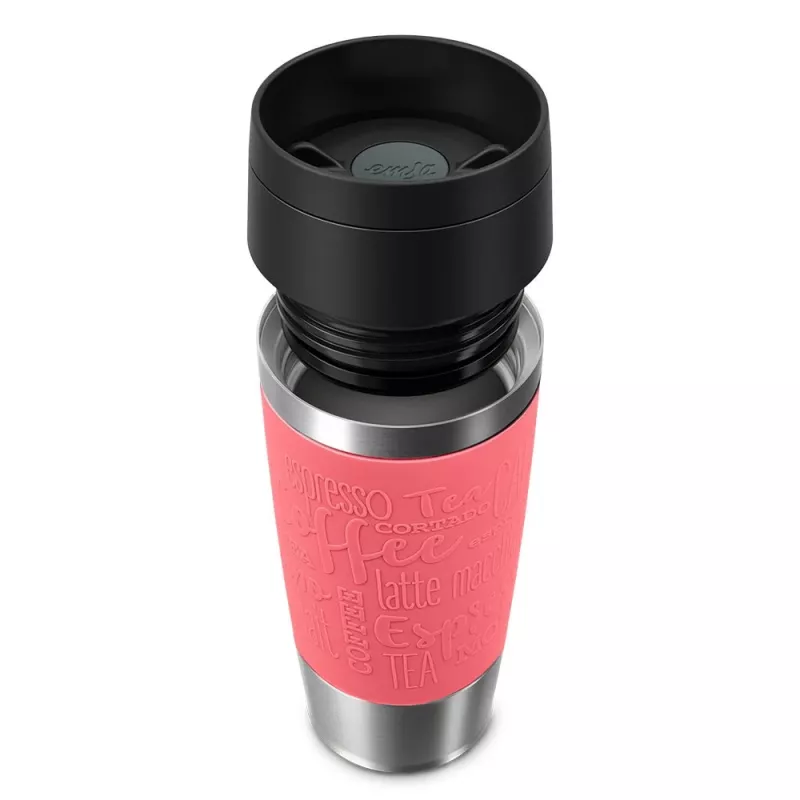 EMSA Travel Mug Classic 360 ml Koralle Edelstahl-Reisebecher