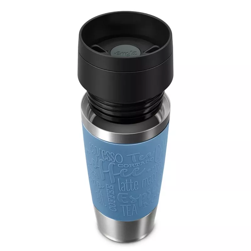 EMSA Travel Mug Classic 360 ml blau Edelstahl Reisebecher