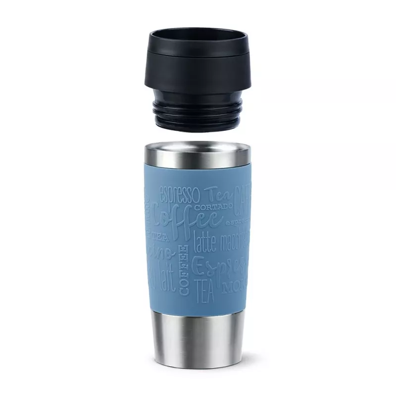 EMSA Travel Mug Classic 360 ml blau Edelstahl Reisebecher