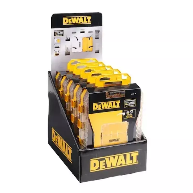 Kleinteilebox DeWalt DT70803-QZ 175×265×50 mm Schwarz/Gelb, 5er-Pack