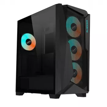 GIGABYTE C301 GLASS Midi Tower Schwarz