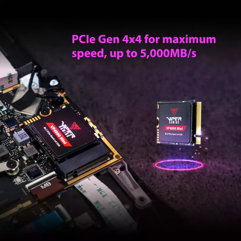 SSD-Festplatte Patriot Memory 2 TB M.2 PCI Express 4.0 NVMe VP4000 Mini