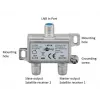 Kabel-Splitter Goobay SAT Priority Splitter