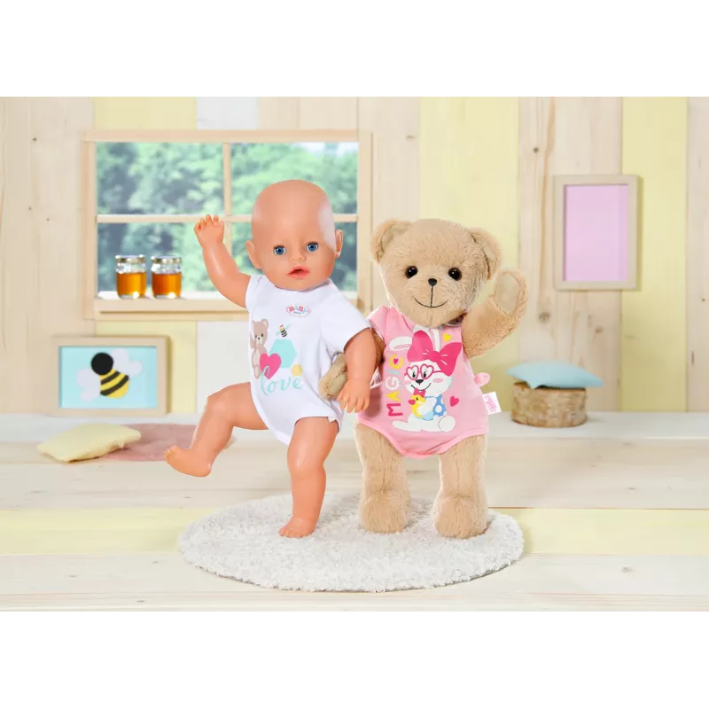 BABY born Bear white, Spielzeugbär BABY born Bear white. Produkttyp: Spielzeugbär, Empfohlenes Alter (max.): 12 J.