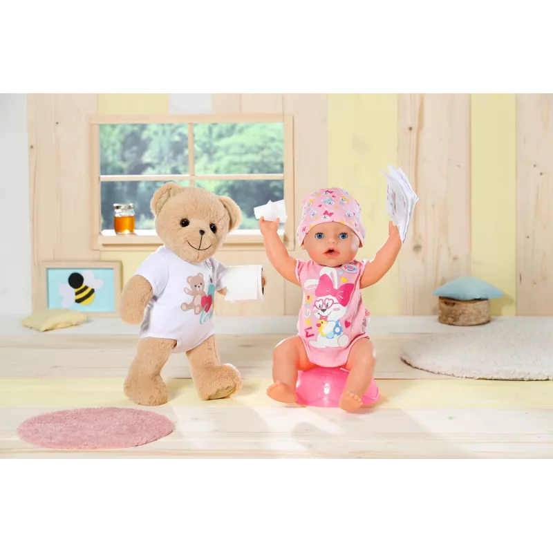 BABY born Bear white, Spielzeugbär BABY born Bear white. Produkttyp: Spielzeugbär, Empfohlenes Alter (max.): 12 J.