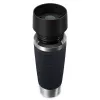 EMSA Travel Mug Waves Grande 500 ml Schwarz, Edelstahl