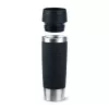 EMSA Travel Mug Waves Grande 500 ml Schwarz, Edelstahl
