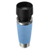 EMSA Travel Mug Waves Grande 500 ml Blau, Edelstahl
