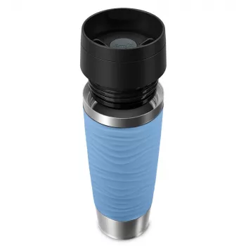 EMSA Travel Mug Waves Grande 500 ml Blau, Edelstahl