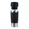 EMSA Travel Mug Waves 360 ml schwarz Edelstahl Reisebecher