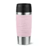 EMSA Travel Mug Waves 360 ml pink Edelstahl-Reisebecher