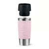 EMSA Travel Mug Waves 360 ml pink Edelstahl-Reisebecher