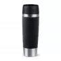 EMSA Travel Mug Classic N2022000 Reisebecher 500 ml Schwarz, Edelstahl Edelstahl