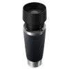 EMSA Travel Mug Classic N2022000 Reisebecher 500 ml Schwarz, Edelstahl Edelstahl