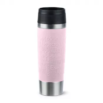 EMSA Travel Mug Classic Grande 500 ml Pink, Edelstahl
