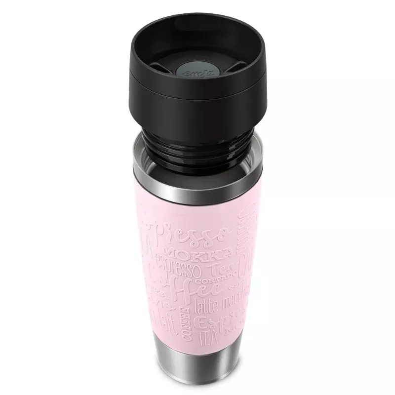 EMSA Travel Mug Classic Grande 500 ml Pink, Edelstahl