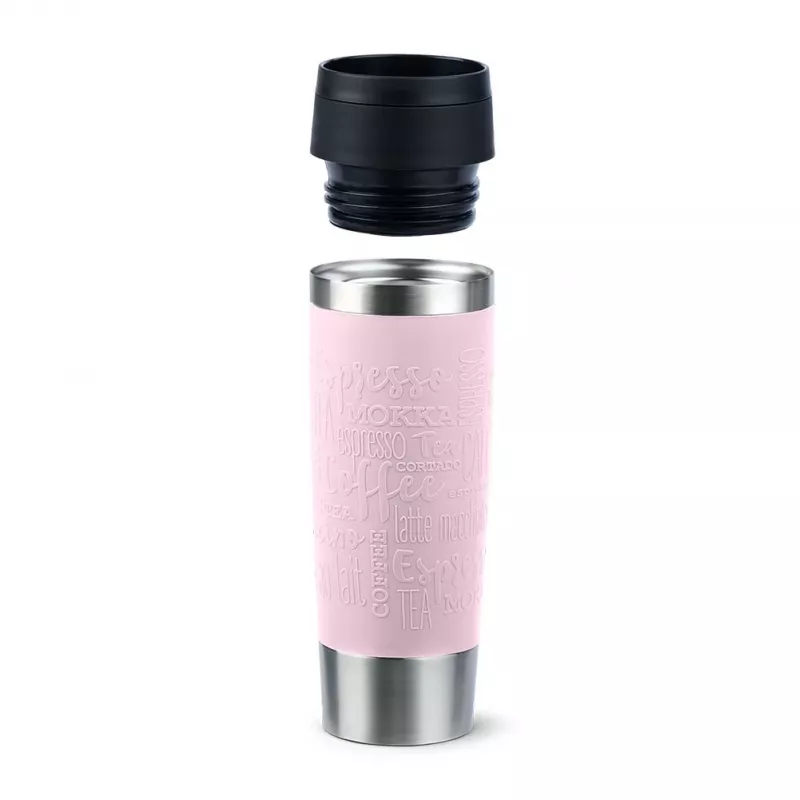 EMSA Travel Mug Classic Grande 500 ml Pink, Edelstahl