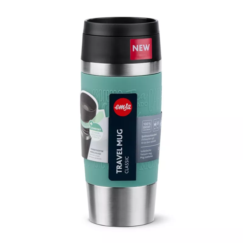 EMSA Travel Mug Classic 360 ml blau Edelstahl Reisebecher