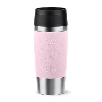 EMSA Travel Mug Classic 360 ml pink Edelstahl-Reisebecher