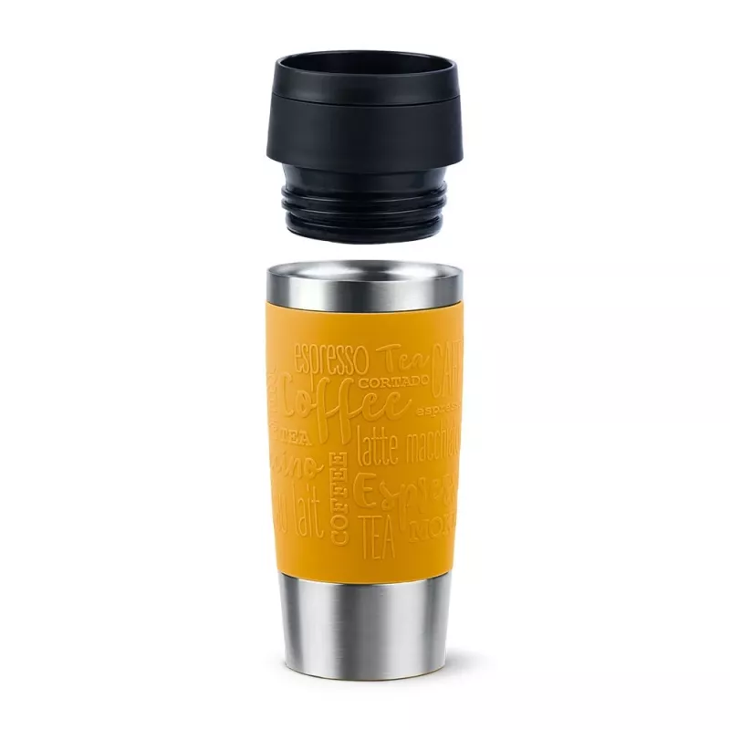 EMSA Travel Mug Classic 360 ml gelb Edelstahl-Reisebecher