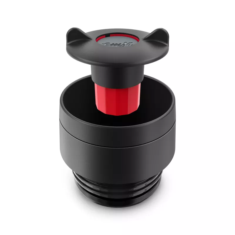 EMSA Travel Mug Classic N2020200 Reisebecher 360 ml Schwarz, Edelstahl Edelstahl