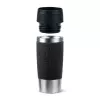 EMSA Travel Mug Classic N2020200 Reisebecher 360 ml Schwarz, Edelstahl Edelstahl