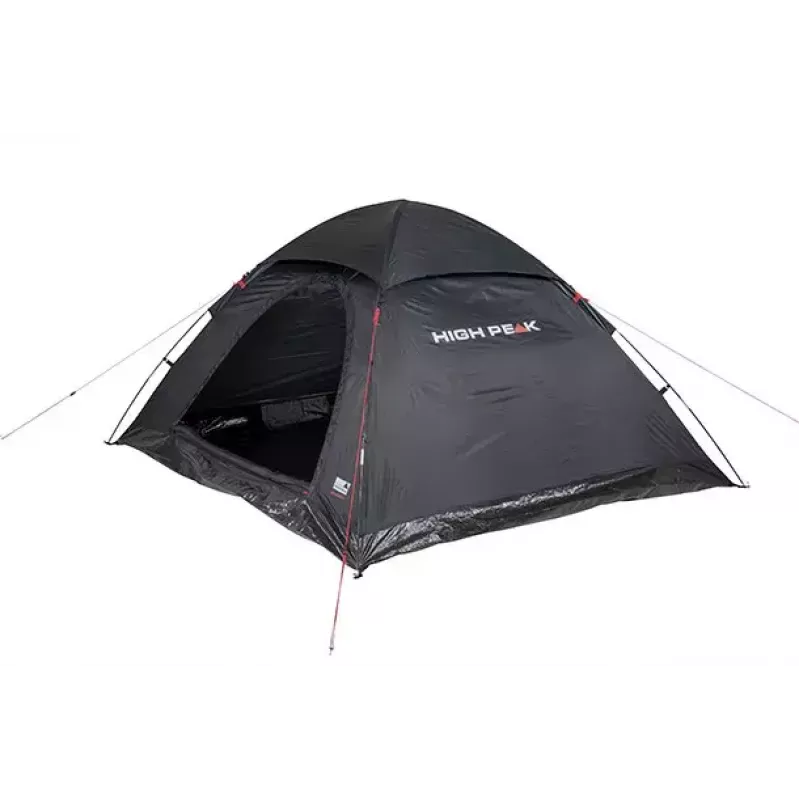 Kuppelzelt High Peak Monodome XL 4 Personen Schwarz
