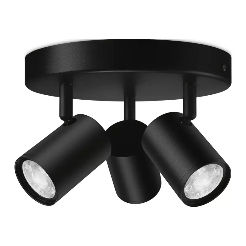 Smart-Leuchtenspot WiZ IMAGEO 3-fach verstellbarer Strahler Runde Platte