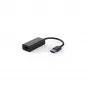 Kensington UA0000E USB-A Ethernet-Adapter – Schwarz, Kabelgebunden, USB, Ethernet, 5000 Mbit/s, Schwarz