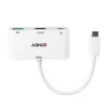 Lindy USB 3.2 Typ C zu HDMI Konverter mit USB Typ A Port und Power Delivery