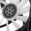 Lüfter Silverstone Air Slimmer 90 ARGB 9,2 cm Schwarz 500–2500 RPM