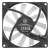 Lüfter Silverstone Air Slimmer 90 ARGB 9,2 cm Schwarz 500–2500 RPM