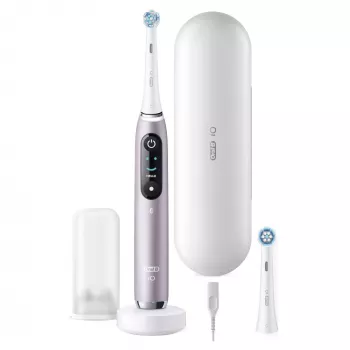 Oral-B iO Series 9n Rotations-Schwing-Zahnbürste für Erwachsene Rose