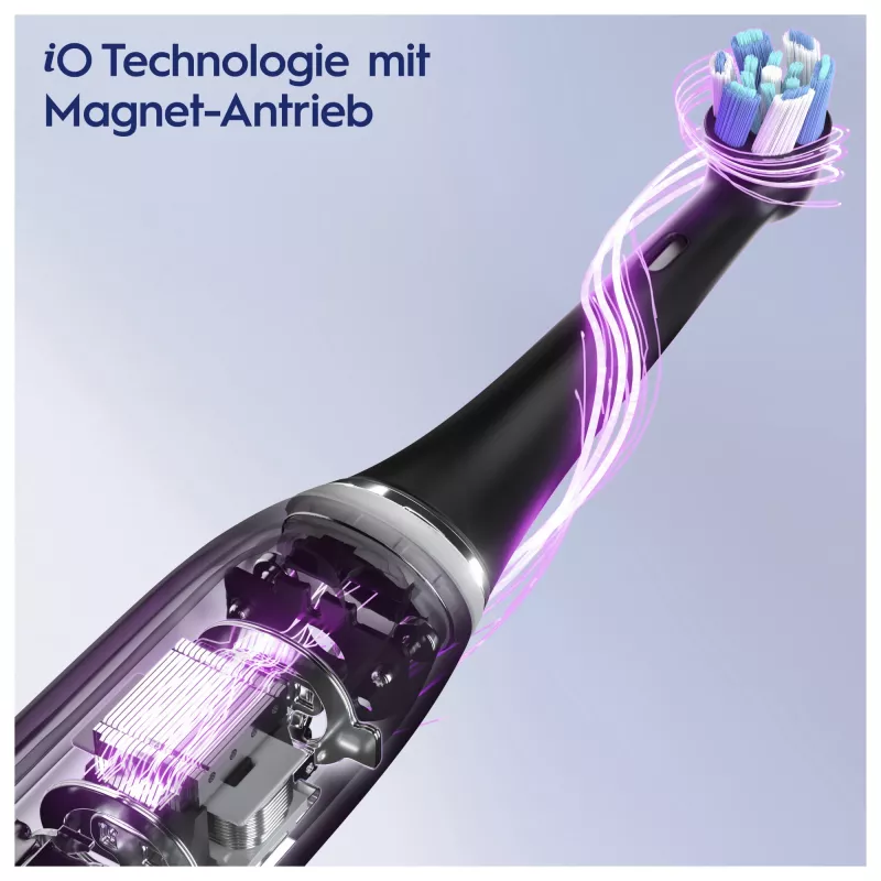 Oral-B iO Series 9n Rotations-Schwing-Zahnbürste für Erwachsene Rose