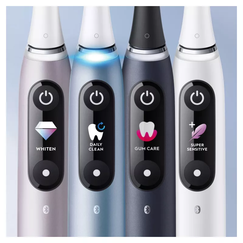 Oral-B iO Series 9n Rotations-Schwing-Zahnbürste für Erwachsene Rose