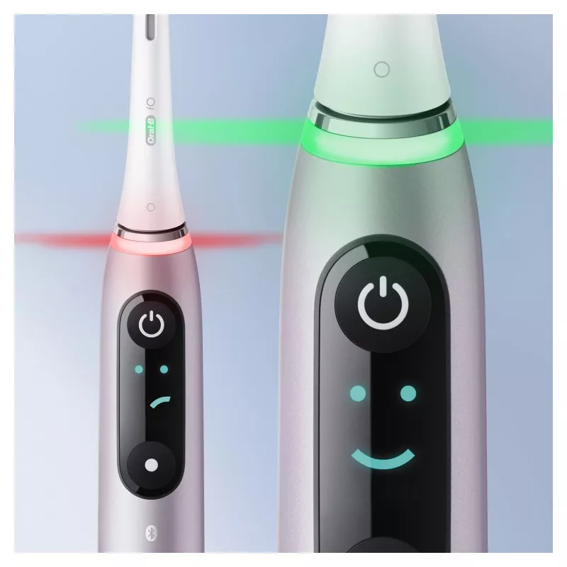 Oral-B iO Series 9n Rotations-Schwing-Zahnbürste für Erwachsene Rose