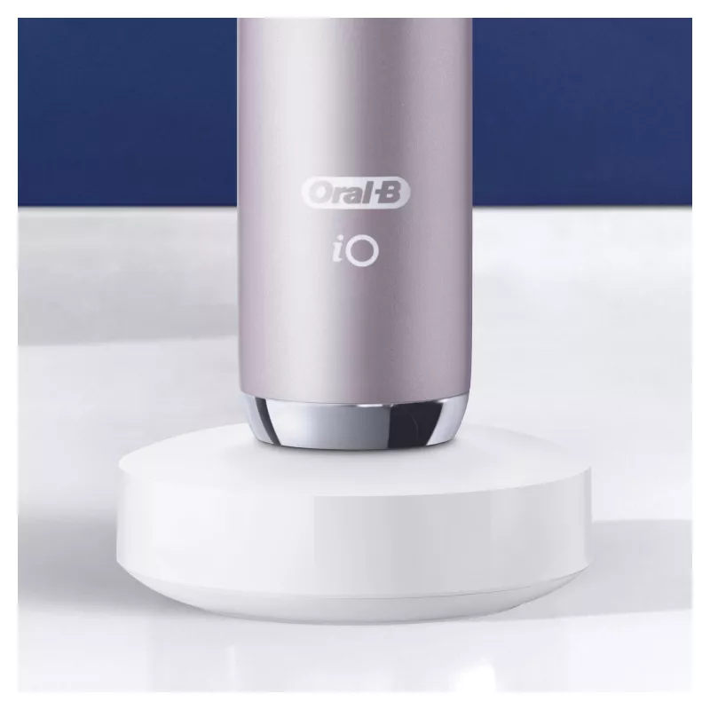 Oral-B iO Series 9n Rotations-Schwing-Zahnbürste für Erwachsene Rose