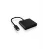 ICY BOX IB-CR301-C3 Kartenleser USB 3.2 Gen 1 (3.1 Gen 1) Typ-C Schwarz