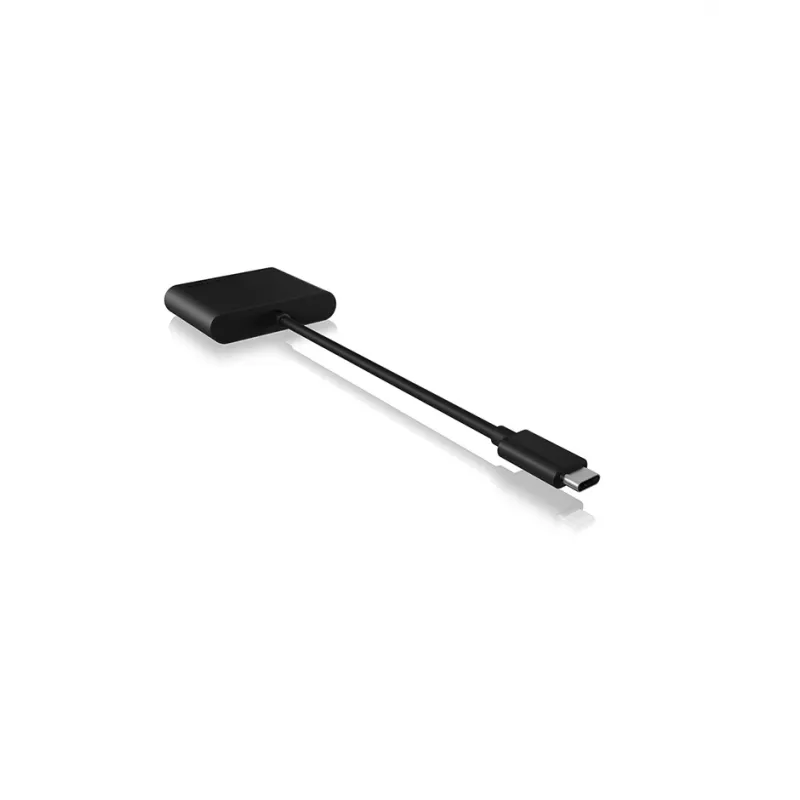 ICY BOX IB-CR301-C3 Kartenleser USB 3.2 Gen 1 (3.1 Gen 1) Typ-C Schwarz