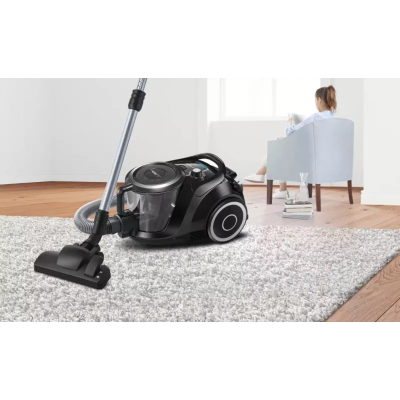 Bosch Serie 6 BGC41XSIL Staubsauger 2,4 L Zylinder-Staubsauger Trocken 700 W Beutellos