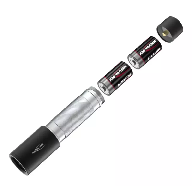 Universaltaschenlampe Ansmann Daily Use 300B Schwarz Silber LED 5W IPX4
