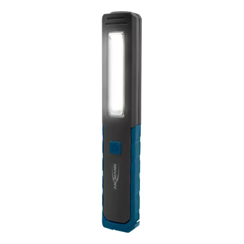 Hand-Taschenlampe Ansmann WL210B Schwarz Blau COB LED 12h Akkulaufzeit