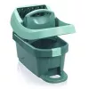 Wischsystem-Eimer Leifheit 55076 — ergonomische Presse, großes Fassungsvermögen, grün
