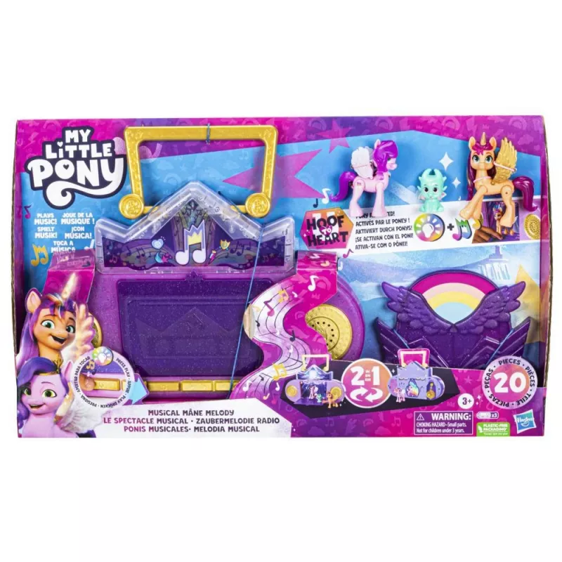My Little Pony Make Your Mark Spielzeug Musikalische Mähne Melodie, Tier, 3 Jahr(e), AAA, Mehrfarbig, Kunststoff