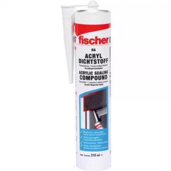 Acryl-Dichtstoff Fischer 053110 310 ml Weiß