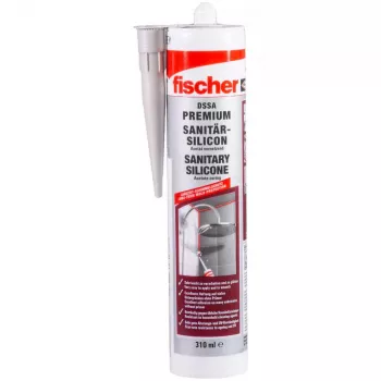 Silikondichtstoff Fischer 512208 Grau 310 ml