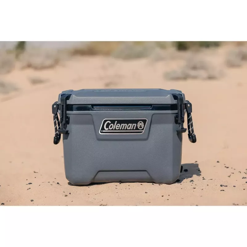 Kühlbox Coleman Convoy 55 QT 53 L Grau Polyurethan-Isolierung