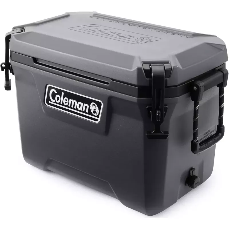 Kühlbox Coleman Convoy 55 QT 53 L Grau Polyurethan-Isolierung